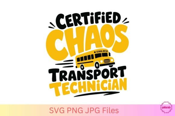 Certified Chaos Transport Technician SVG Graphics