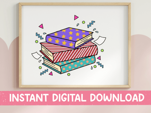 Stack of Books SVG