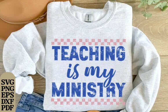 Teaching Is My Ministry PNG, Back to SVG
